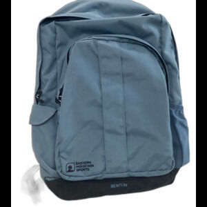 Eastern Mountain Backpack School Bag Sports 20” Zippered Compartment Color Blue